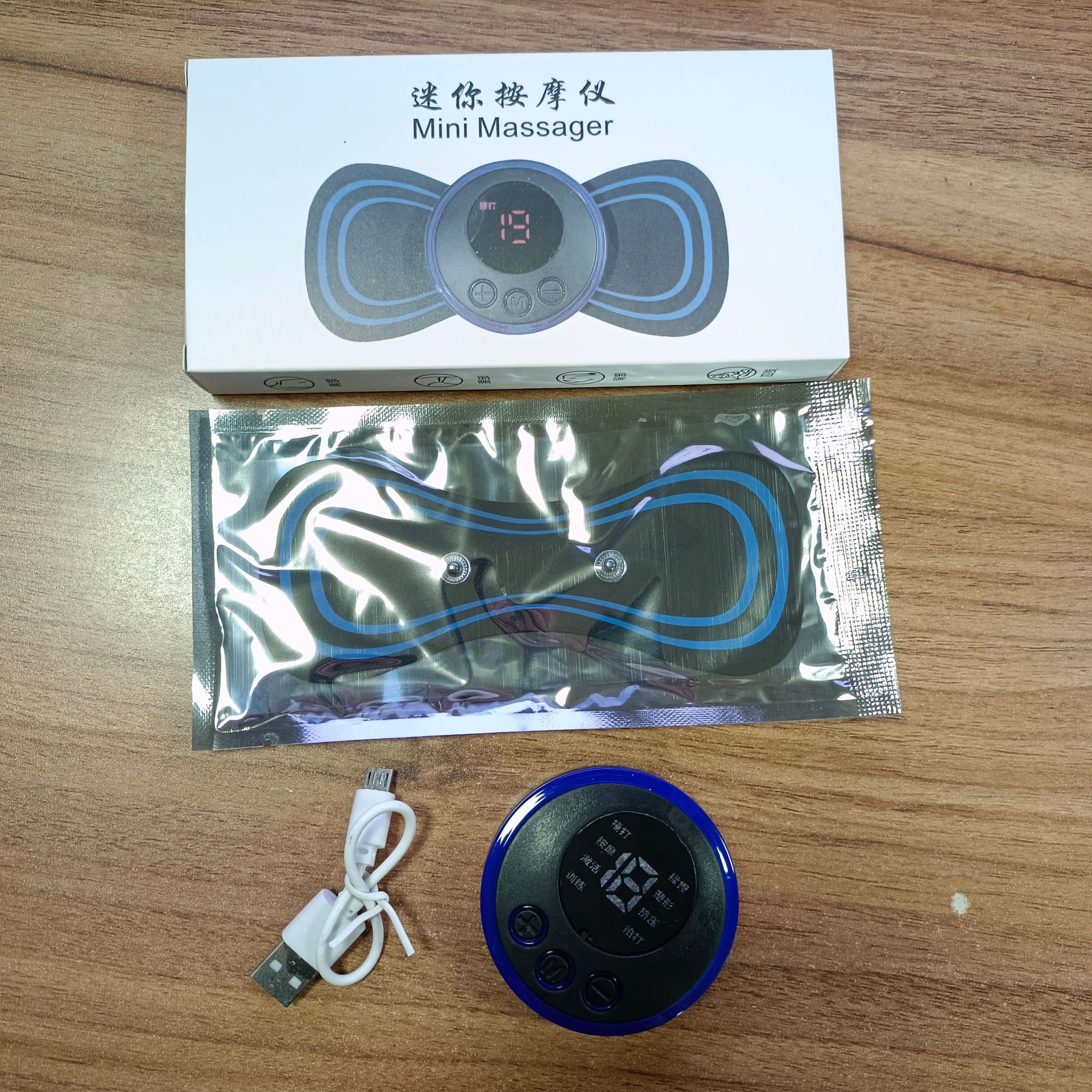 Умные EMS массажные наклейки мини портативный массажер для плеч и шеи домашний электрический меридианный импульсный массажер для шейного отдела позвоночника