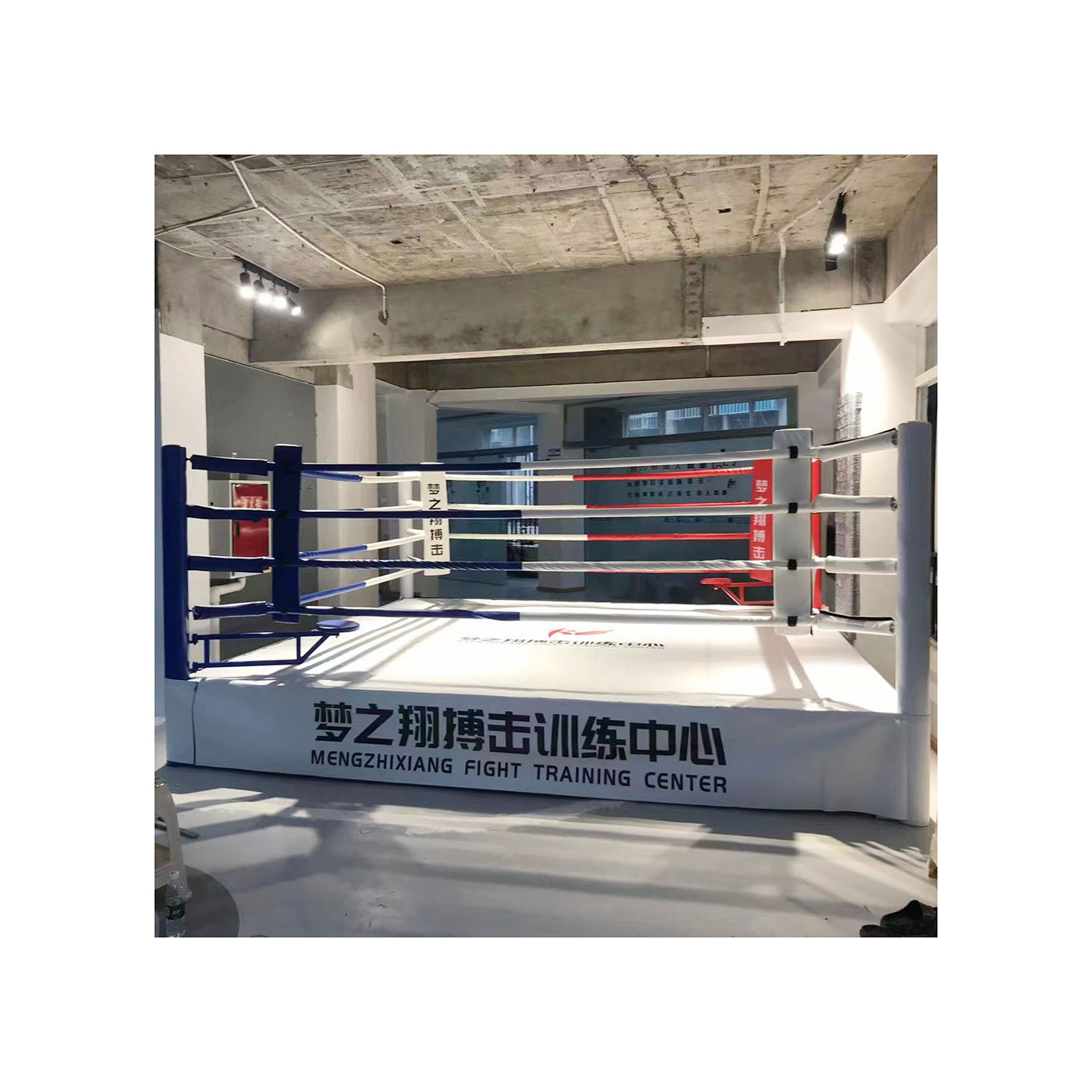 Customized Boxing Ring Fighting Cage Boxing Ring Sanda Boxing Ring Floor-Standing Boxing Ring for Fighting Competitions