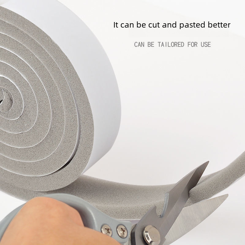 Window Seals, Door and Window Seams, Soundproof and Dustproof Strips, Windproof and Windproof Self-Adhesive Gap Sliding Window Sponge Strips