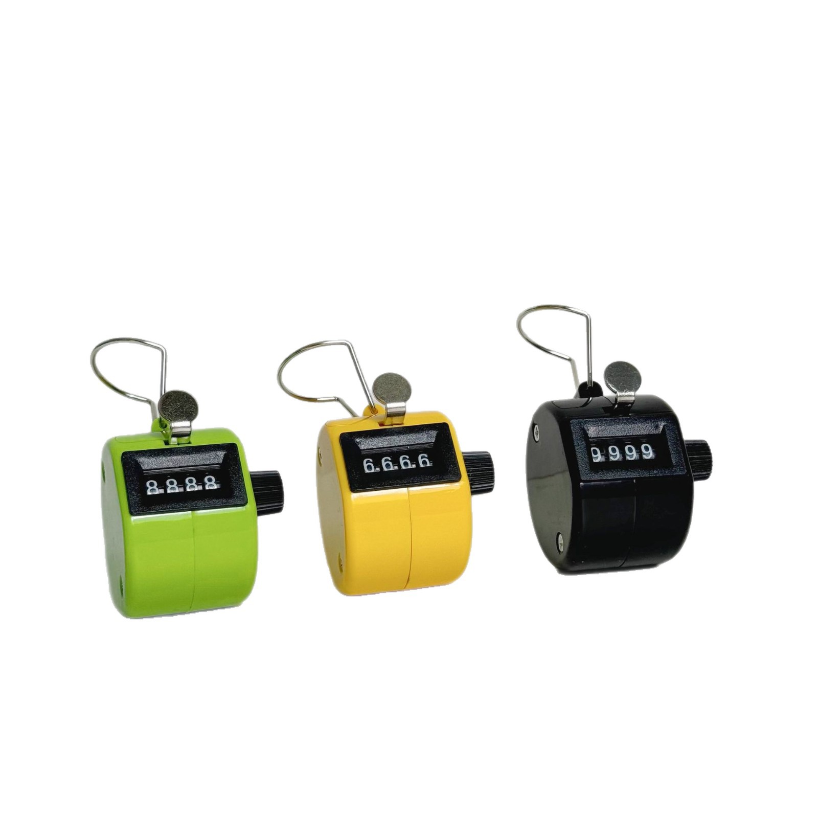 No Battery Required Mechanical Counter Jump Smooth Press Counting Point Guest Finger Counter