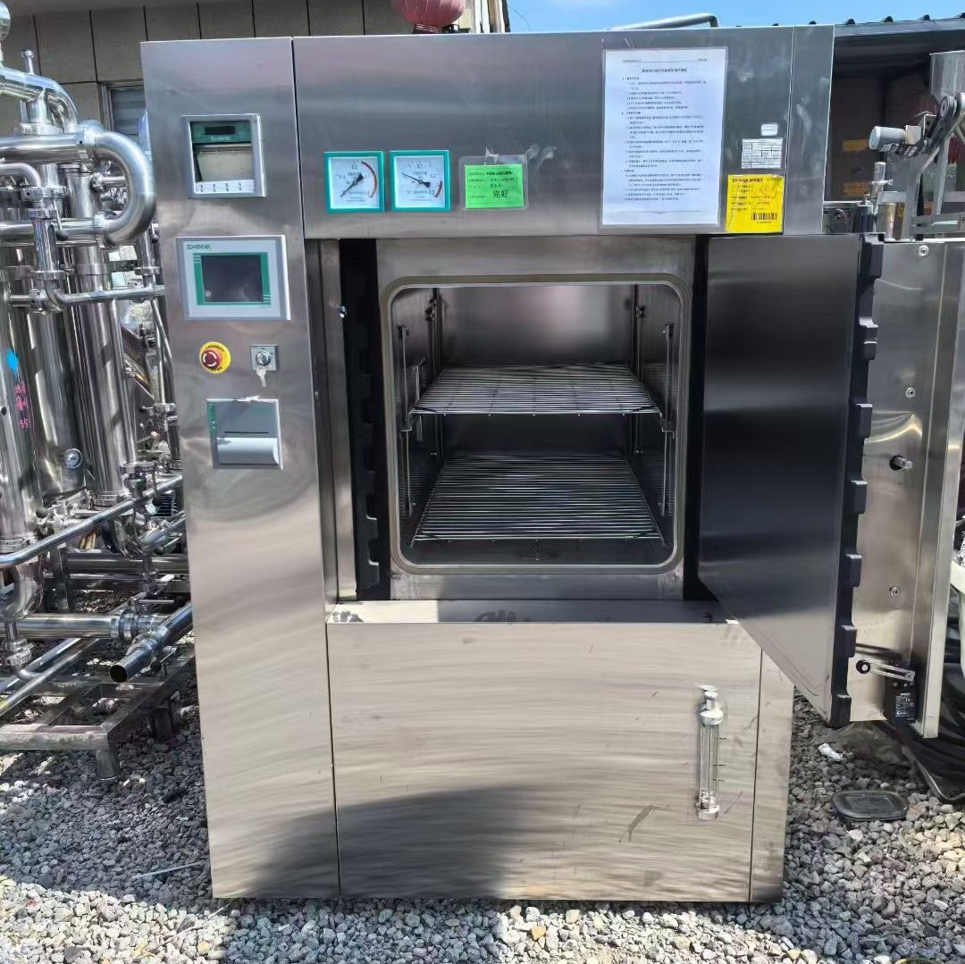 Used 0.36 Square Pulsating Vacuum Sterilizer Ampoule Bottle Sterilization Cabinet Pulsating Sterilization Cabinet