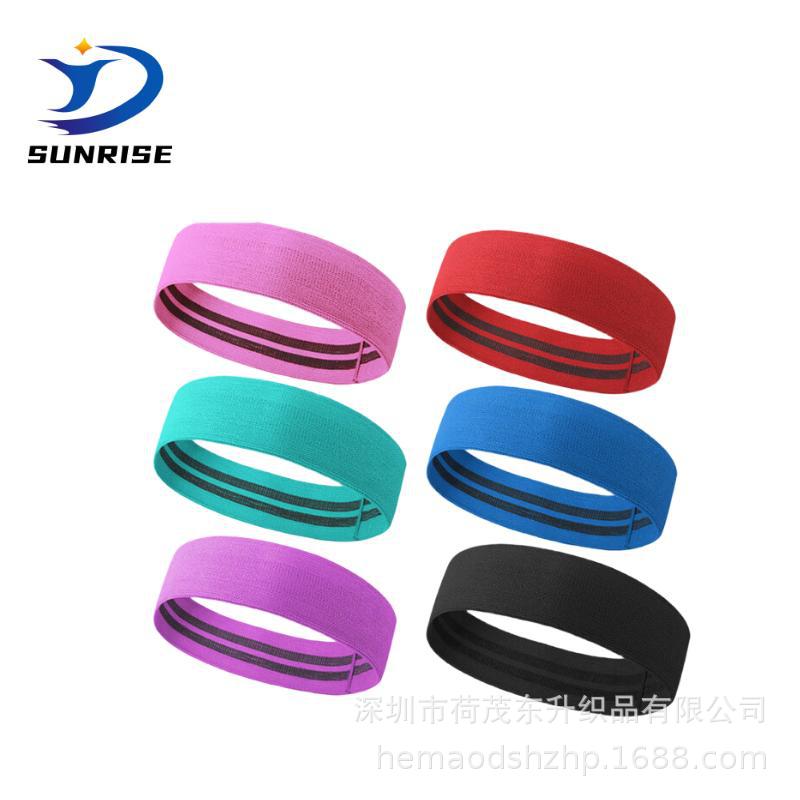Manufacturer Customized Cross-Border Body Shaping Thickened Elastic Band Women's Fitness Buttocks Training Circle Resistance Band Yoga Tension Band