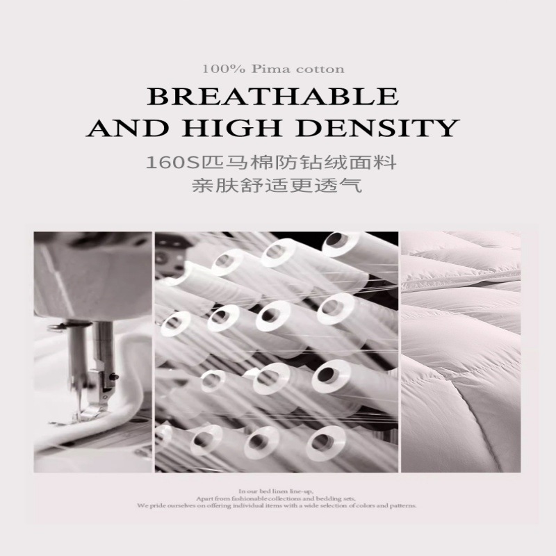 Authentic Canadian 95 White Goose down 160 Count Pure Cotton Type a Summer Cool Quilt Spring Autum Winter down Quilt Core