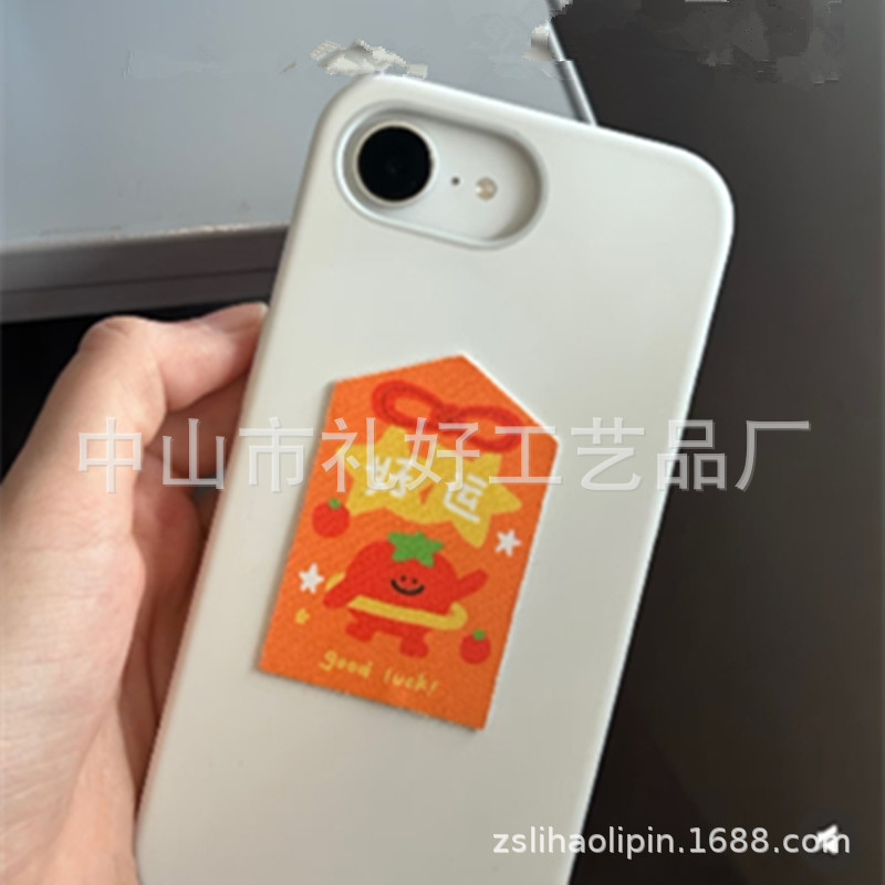 Custom Die-Cut Phone Screen Cleaner Supply Blank Phone Screen Cleaning Sticker Reusable Adhesive Phone Sticker