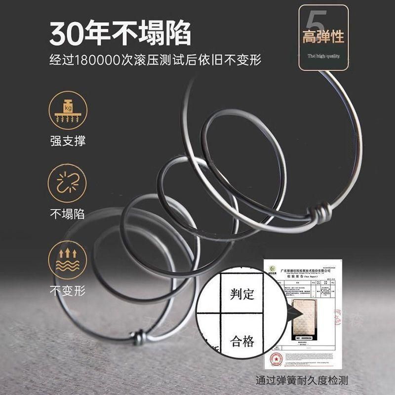 Hilton Five-Star Hotel Simmons Memory Foam Latex Mattress Independent Pocket Spring 30cm Silent Mattress