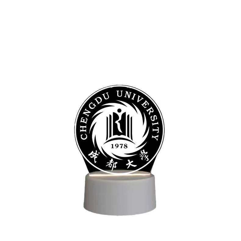 Ins Transparent Luminous Acrylic Note Board Erasable Message Small Whiteboard Home Memo Reminder Desktop Writing Board