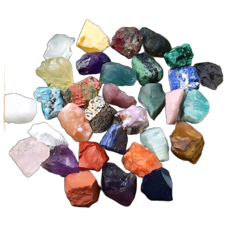 Crystal Raw Stone Aromatherapy Stone Diffuser Stone East Sea Crystal White Crystal Citrine Amethyst Natural Stone Pink Crystal