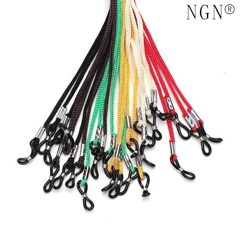 Nylon glasses rope European and American non-slip sports glasses lanyard halter fixed play ball anti-drop color glasses rope