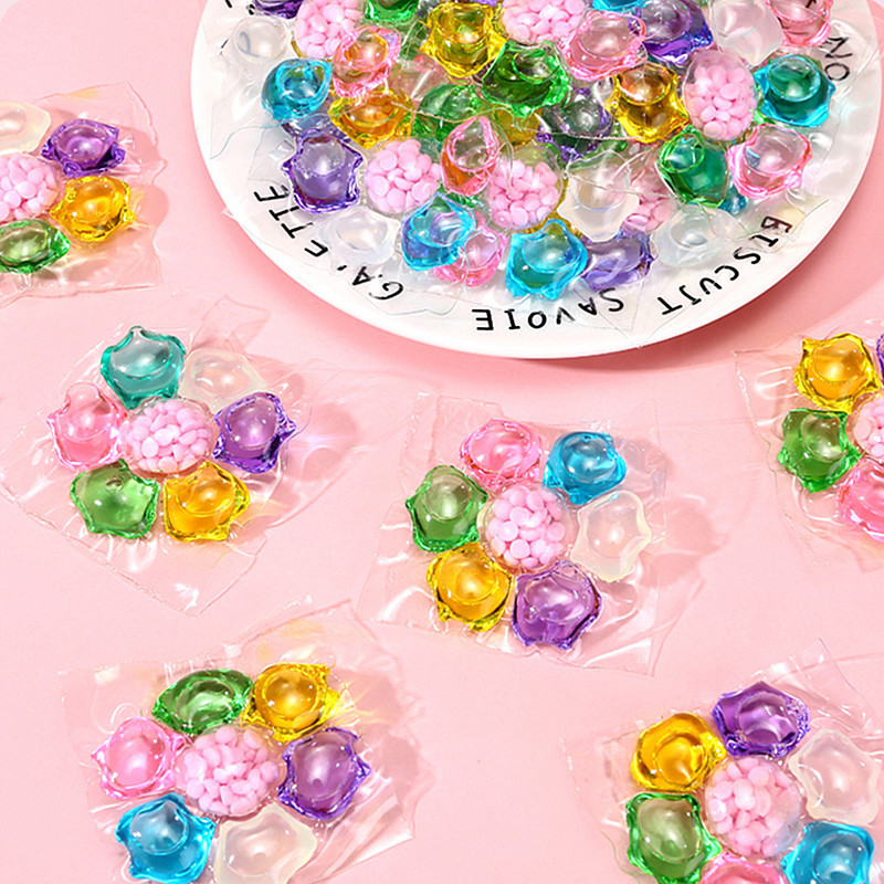 Seven-In-One Laundry Beads, Long-Lasting Fragrance, Deep Cleaning, Powerful Decontamination Laundry Beads, Fragrance Beads, Concentrated Laundry Beads