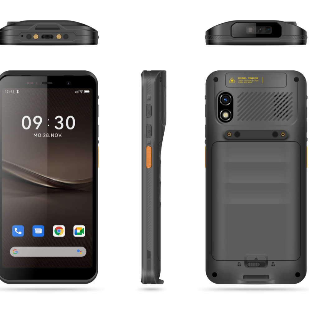 Factory Direct Sales Handheld Terminal Wireless E-Commerce Logistics Wholesale Full Network Connectivity Portable Scanning 6inch Keyboard Smart