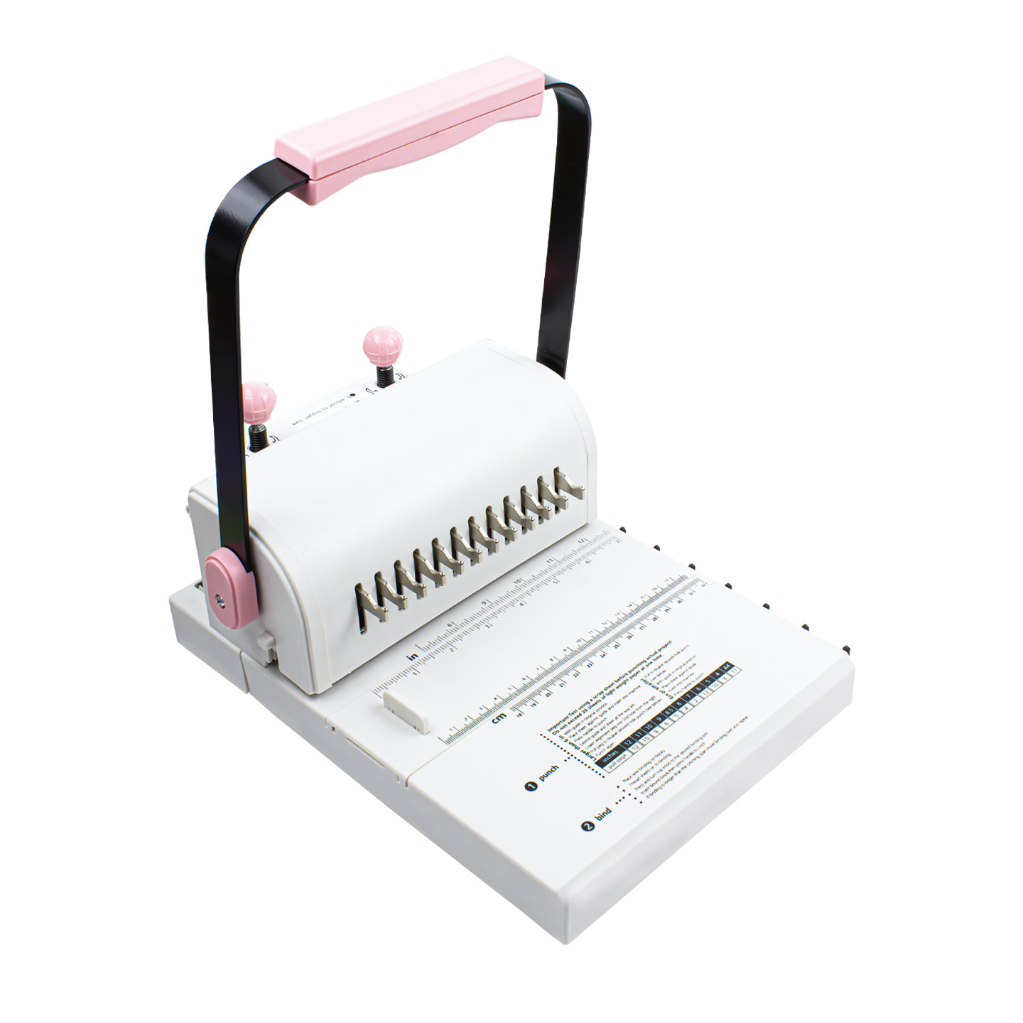 Mw12 Double-Coil Punching Machine with Cutter, Multifunctional Binding Machine for Documents and Tenders, Direct from Manufacturer with Guaranteed Quality