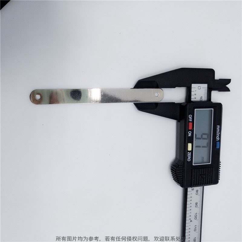 Used for Heel Hardware Fasteners, Gold Long Decorative Edges, Bendable Metal Edges with Two Holes for Hat Nails