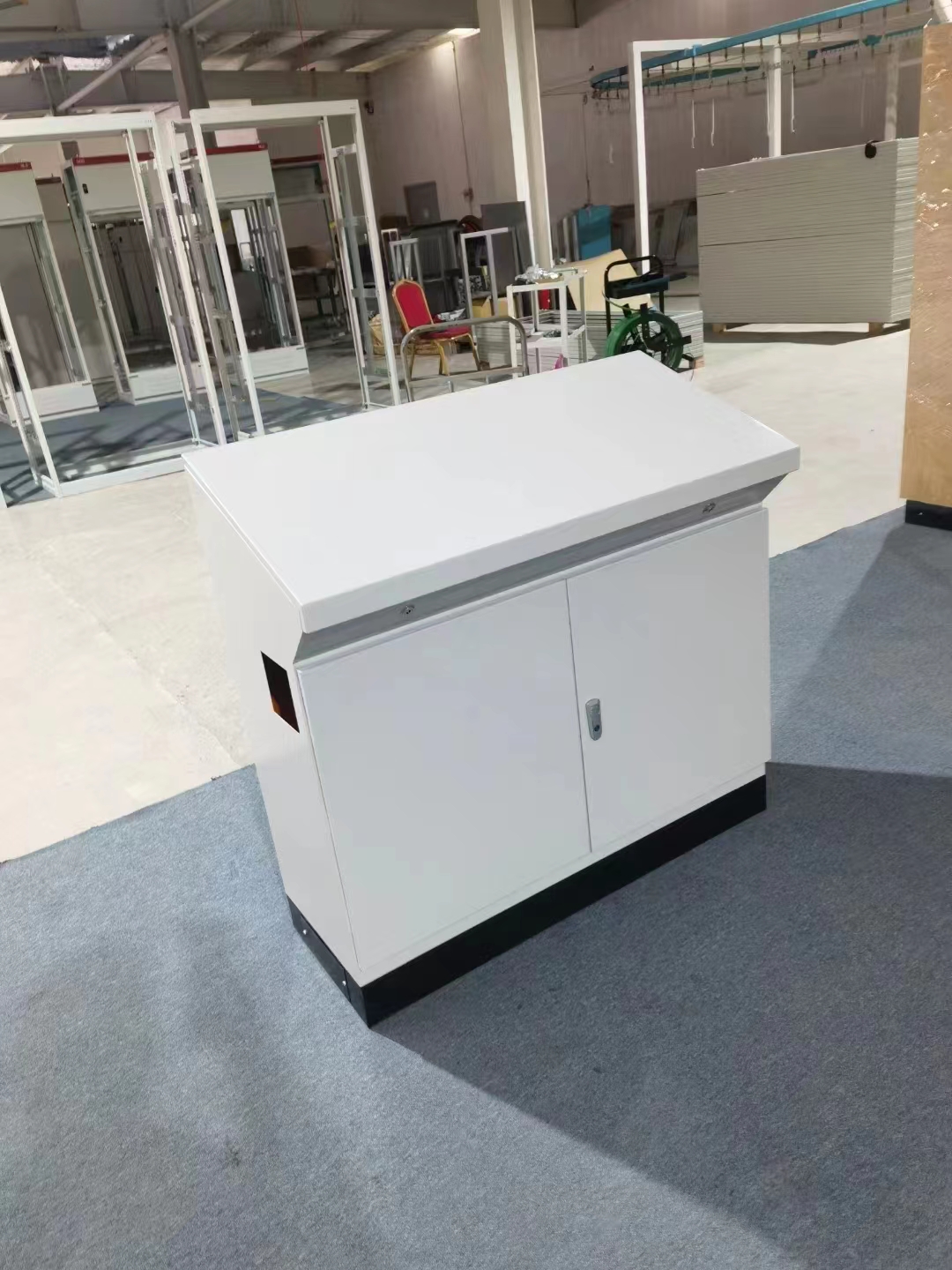 Inclined Cabinet Operation Console Plc Control Cabinet Control Box Touch Screen Electrical Control Cabinet Assembly Distribution Cabinet Piano-Style Operation Console
