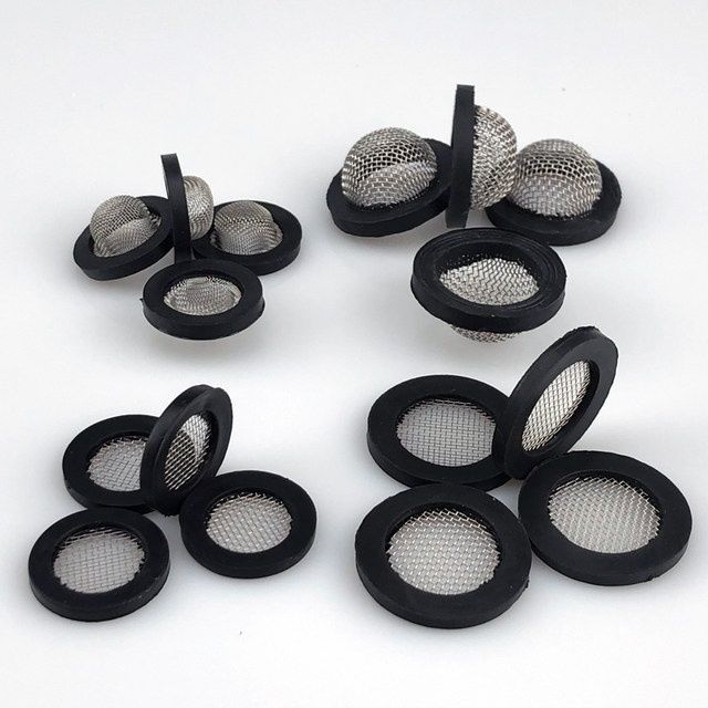 4 points 6 points 1 inch with mesh gasket shower nozzle constant temperature shower faucet with filter gasket silicone washer