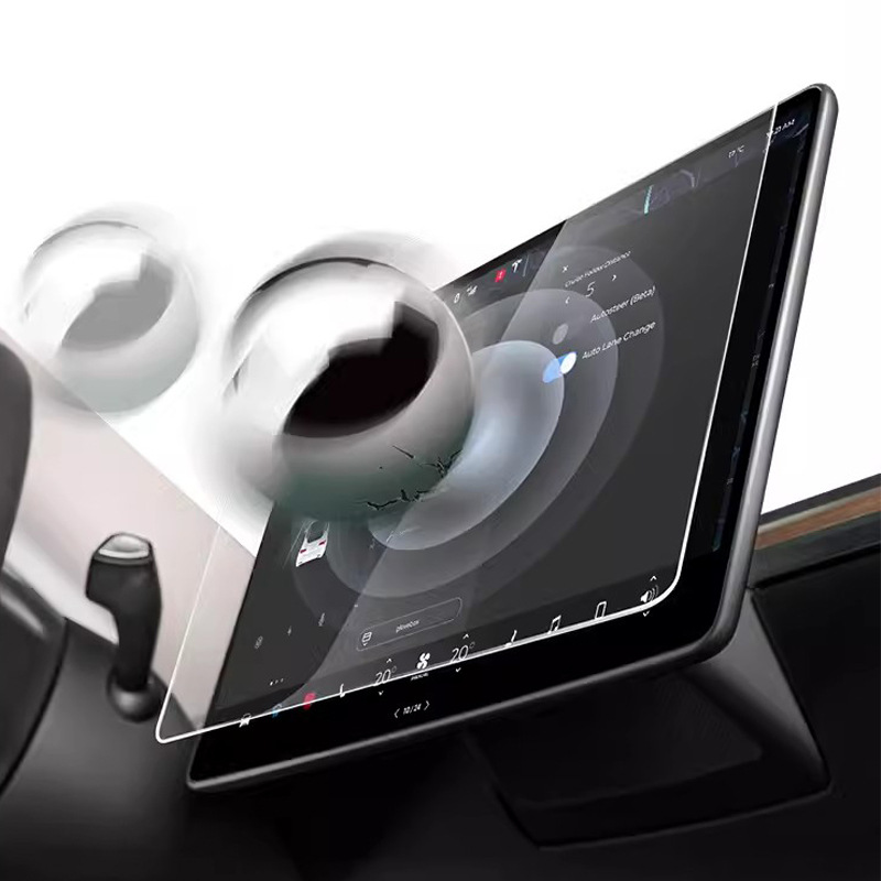 Suitable for 2025 Tec Tesla 3/Y Central Control Film Car Aviation Tempered Film Protective Film Screen Film