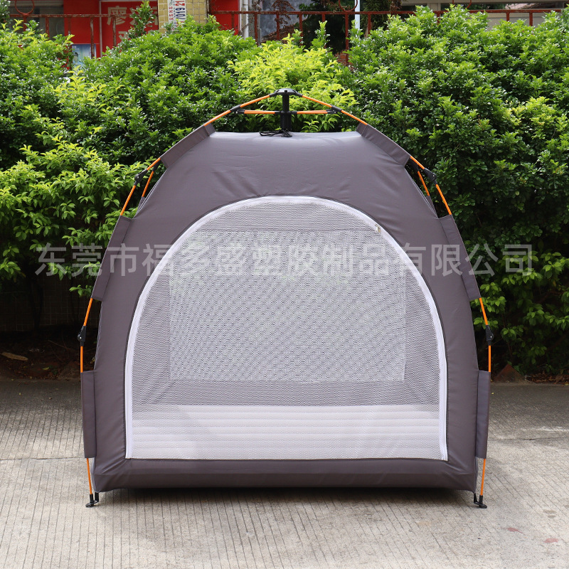 Надувная кровать для младенцев с палаткой, портативная, для дома и на улице, складная