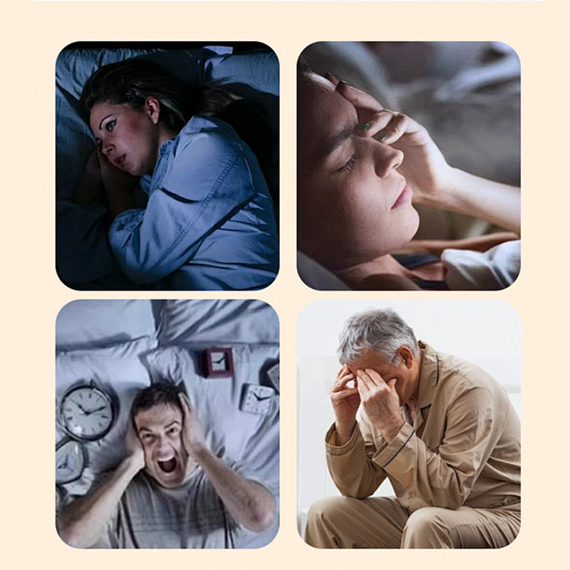 Beijing Tongrentang Sour Date Seed Powder, Late Night Insomnia, Lily and Poria Powder for Middle-Aged and Elderly People, Authentic Stir-Fried Sleep Tea