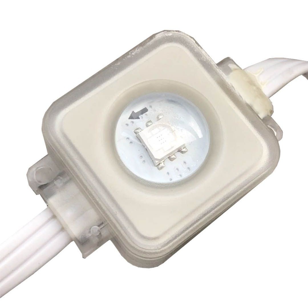 Led Colorful Light String Courtyard Eaves Light Christmas Atmosphere Marquee Full Color Rgbw Light Source Customization