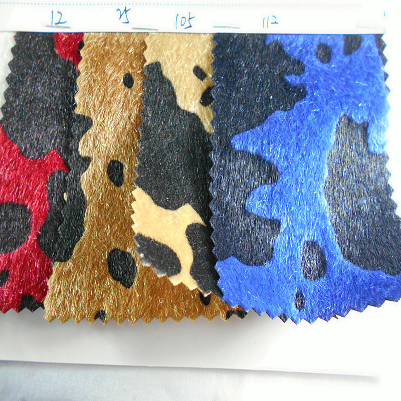 New Imitation Horse Wool Printed Dairy Leather Plain Color Horse Wool Transfer Printing Fry Shoes Material Luggage Handbag Decorative Fabric