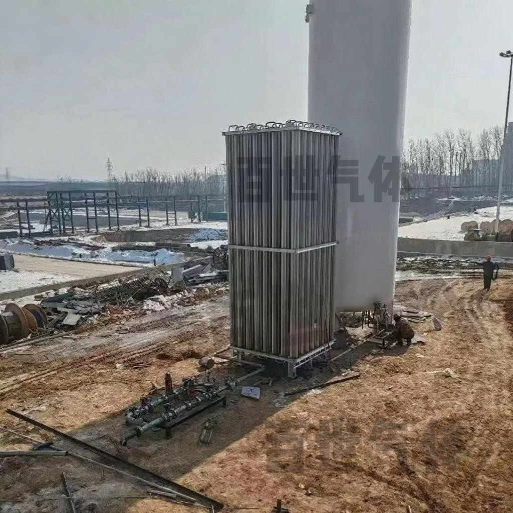 300 Cubic 1000 Cubic Vaporizer Liquid Oxygen Oxidizer Liquid Argon Liquid Nitrogen Vaporizer Pressure Regulating Vaporizer