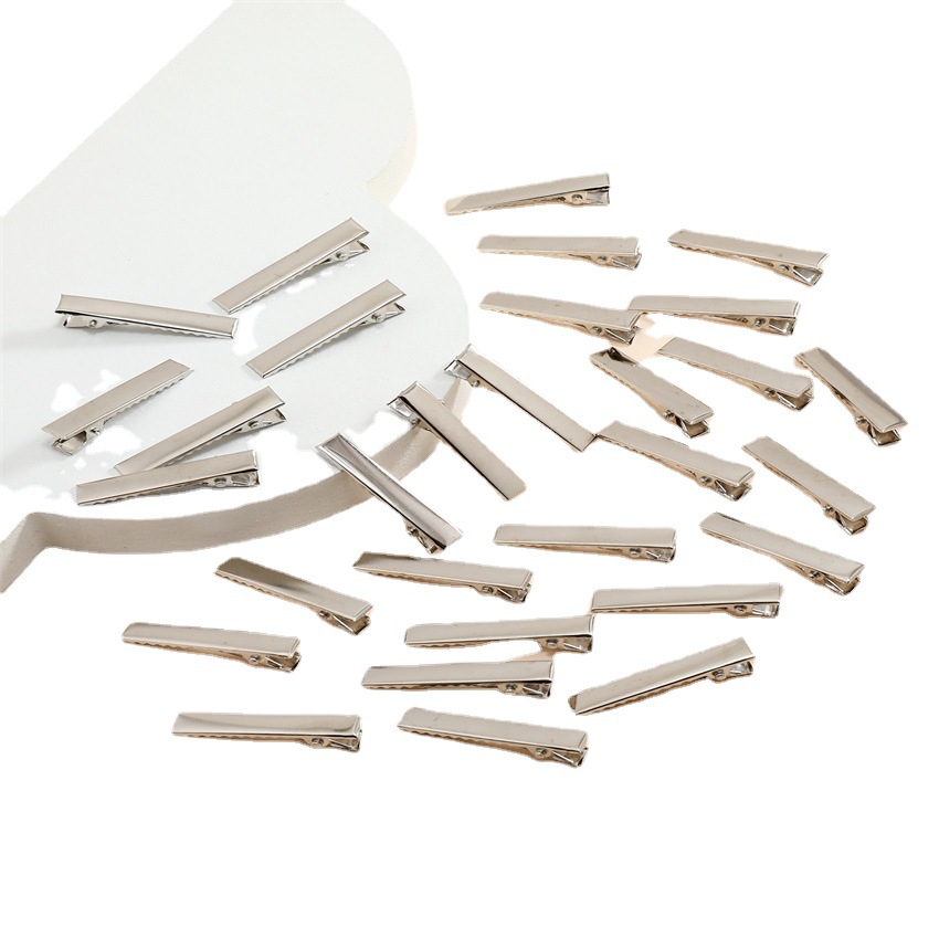 Factory Direct supply 3.5cm 4.5cm 5cm children's square clip women's duckbill clip DIY hairpin wholesale