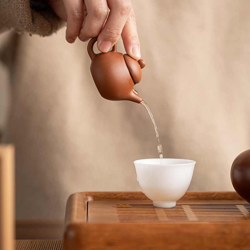 Fingertip Pot Purple Sand Mini Teapot Tea Play Tea Table Make Tea Play Tea Pet Ornaments Kung Fu Tea Ceremony Zero Match