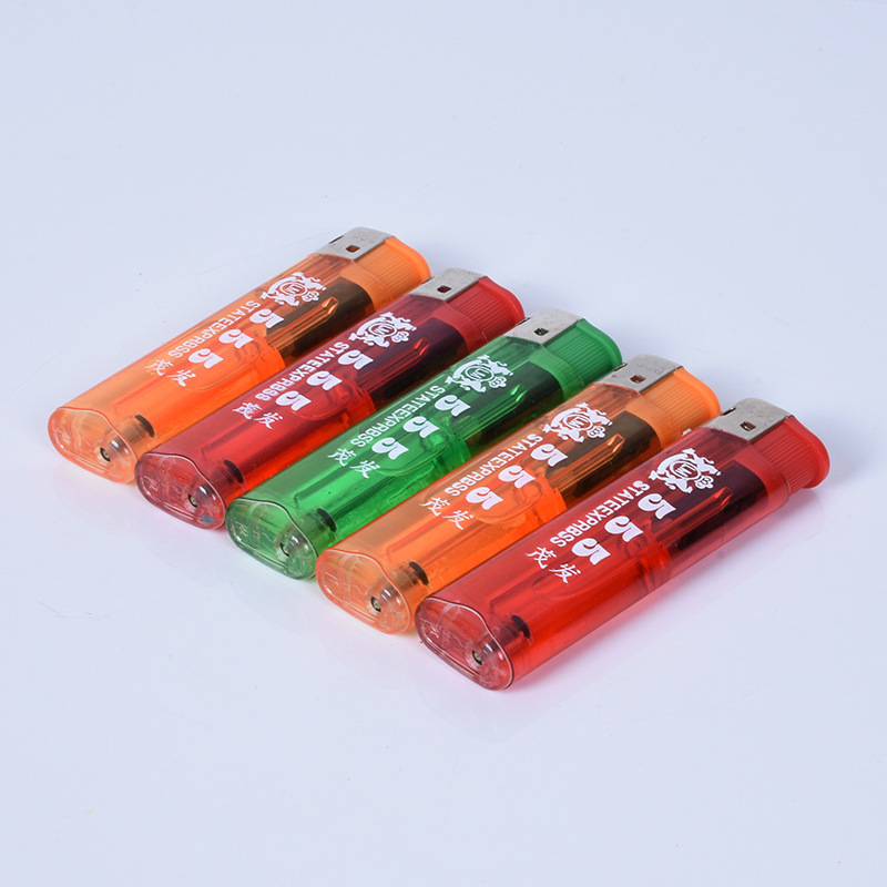 Factory price direct sale Kai brand large 606 arhat lighter disposable plastic ordinary lighter wholesale 555