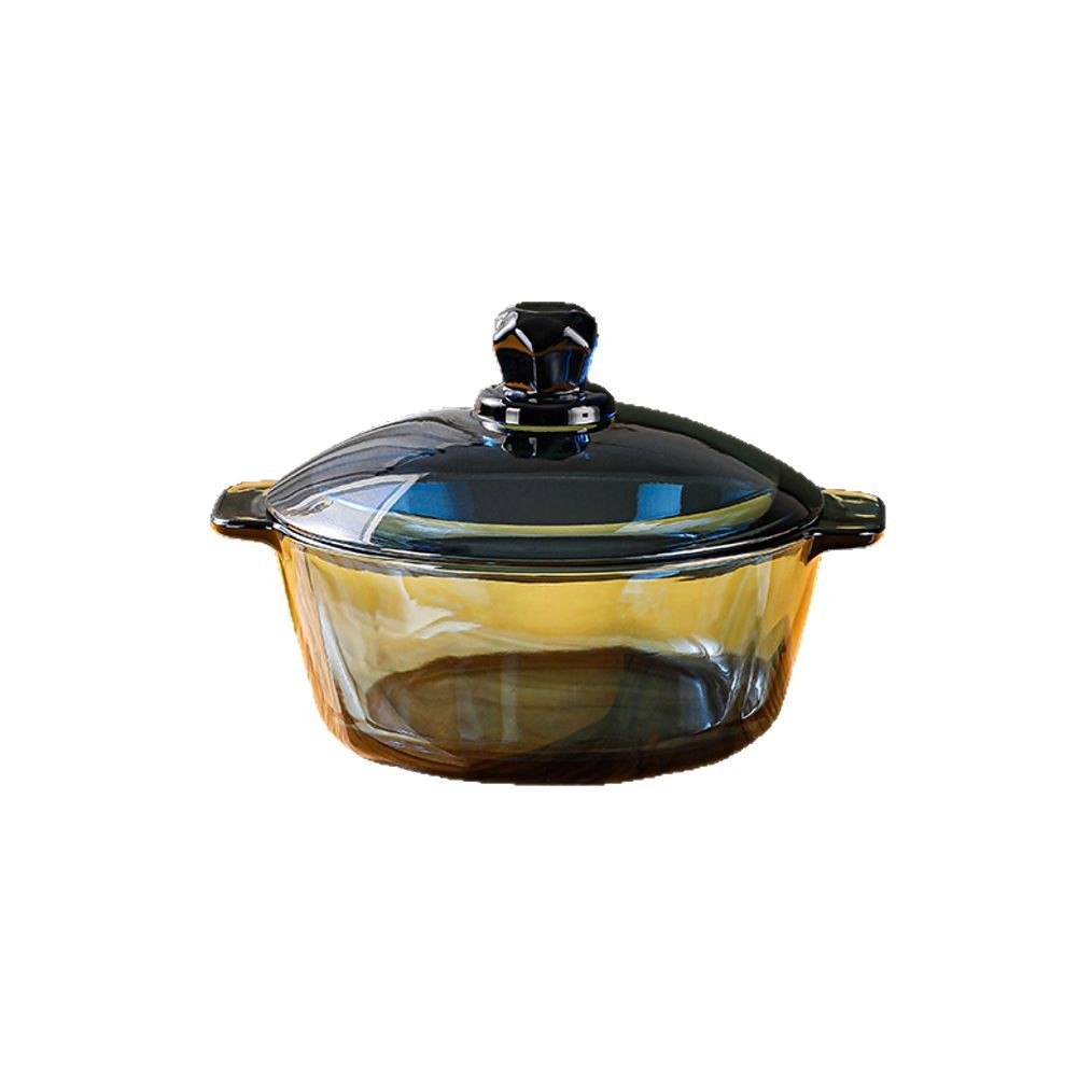 Leweishi Ink Blue Crystal Diamond Pot Large Capacity Soup Pot Creative Light Luxury Glass Pot Opening Event Welfare Gift Wholesale