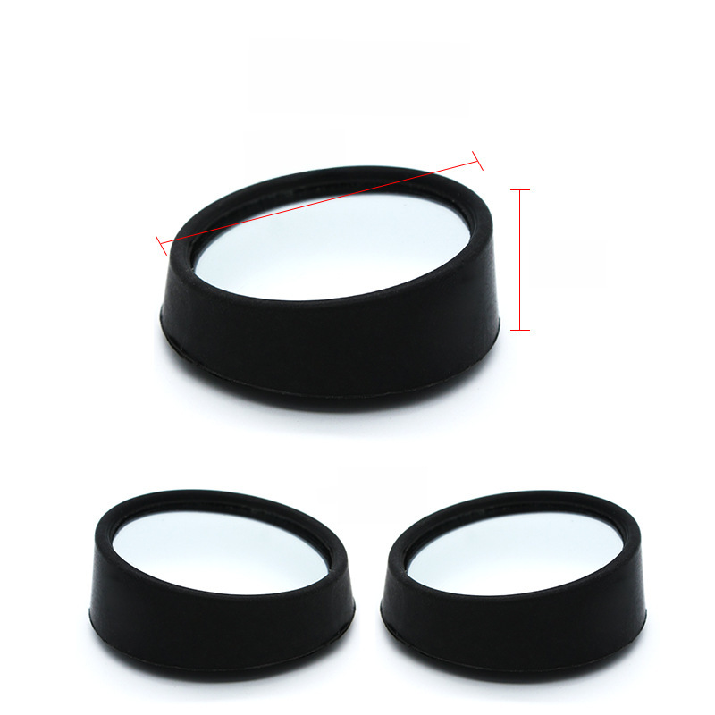 Manufacturer Wholesale Car Rearview Mirror Reversing Blind Spot Mirror Blind Spot Auxiliary Rearview Glass Small Round Mirror Large Field of View