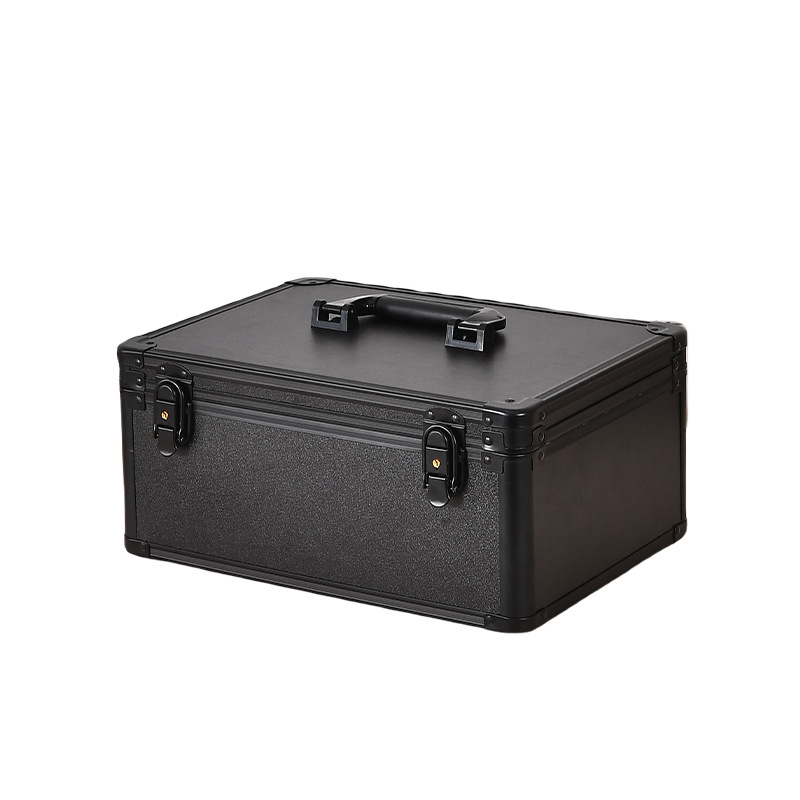 2025 New Model Makeup Case with Light and Mirror 10inch 15inch Portable Home Makeup Storage Box