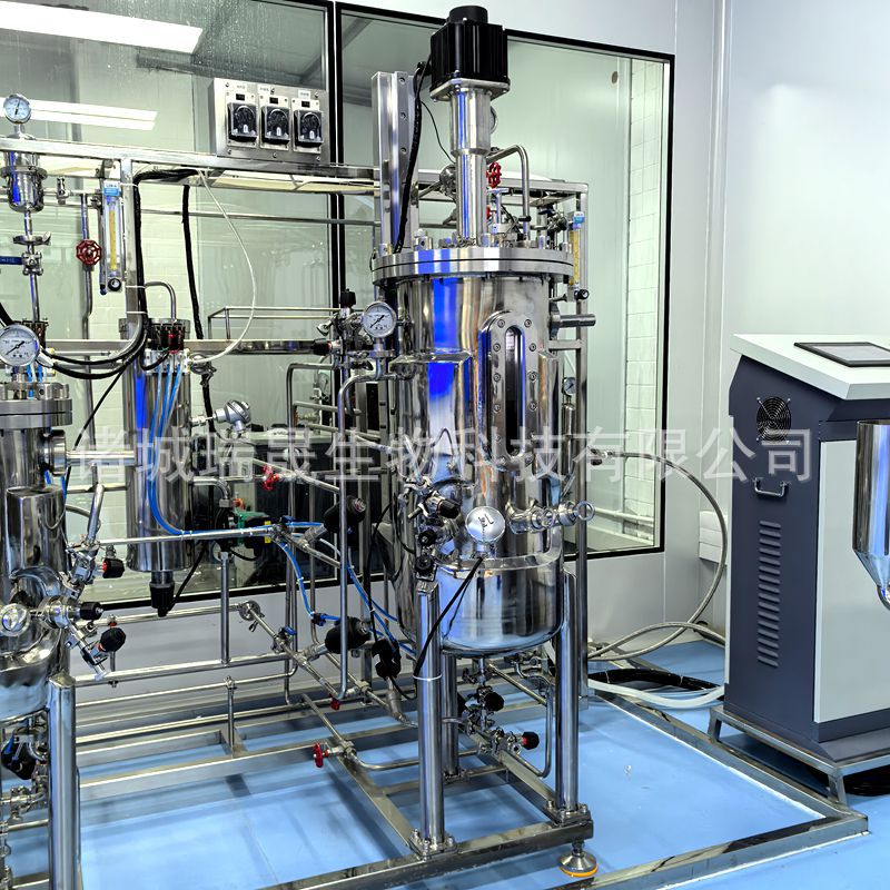 Ruisheng Machinery Sells Laboratory Fermentation Tanks 30L Stainless Steel Small Seed Tanks Fully Automatic Fermentation Tanks