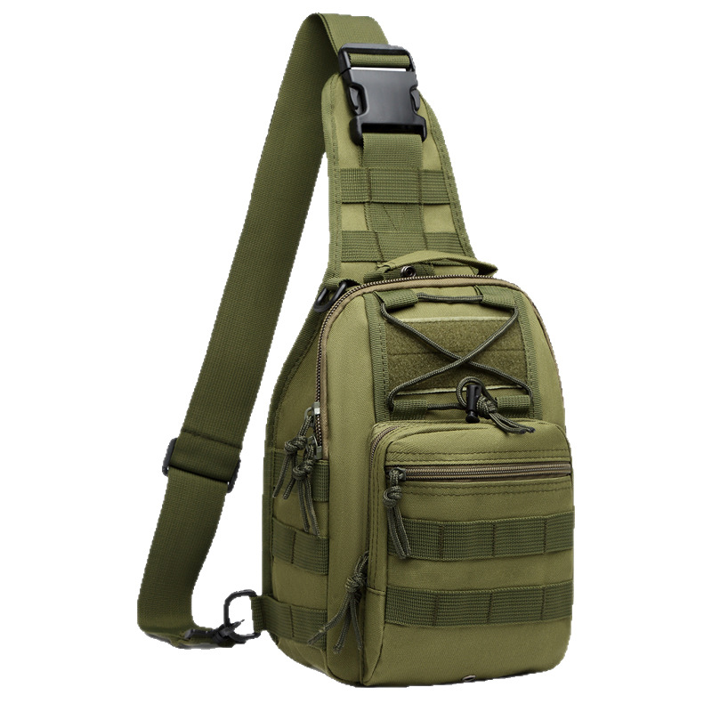 Amazon Cross-Border Multifunctional Casual Shoulder Bag Outdoor Large Capacity Crossbody Bag Training Chest Bag Lure Bag Wholesale