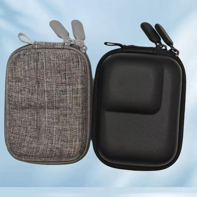 Suitable for Dji Aciton6 Camera Cosmetics Bag, Single Machine with Silicone Cover, Metal Rabbit Cage Can Be Used with New Model