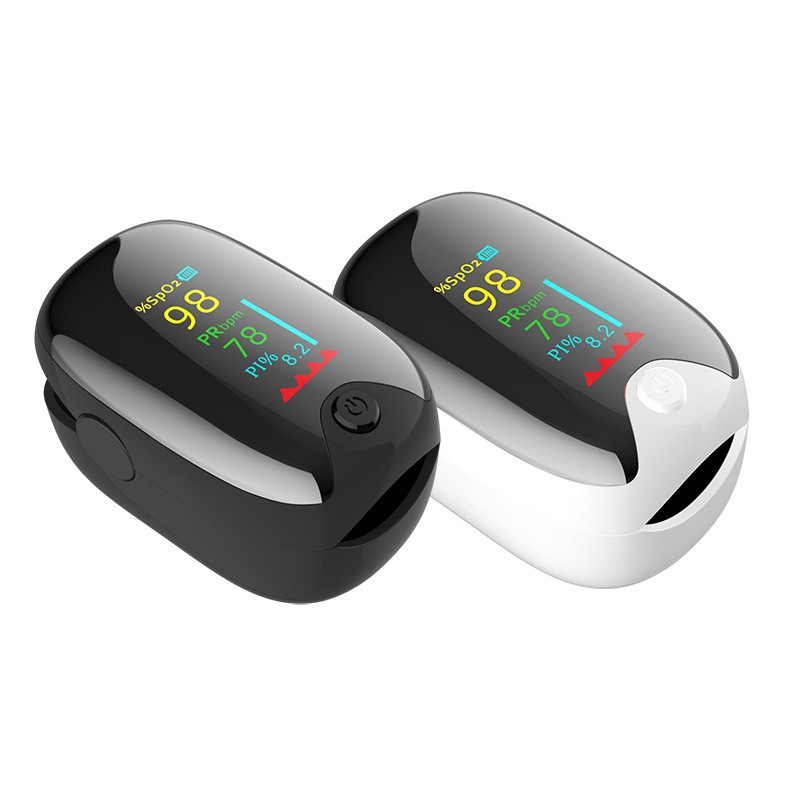 Foreign Trade Cross-Border Portable Clip-On Bluetooth Oximeter Pulse Heart Rate Monitor