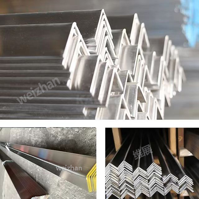 Wholesale In-Stock 201 Stainless Steel Angle Steel, Equal-Sided Double Smooth Surface 304 Hot-Rolled Right-Angle Industrial Angle Iron Multifunctional Steel