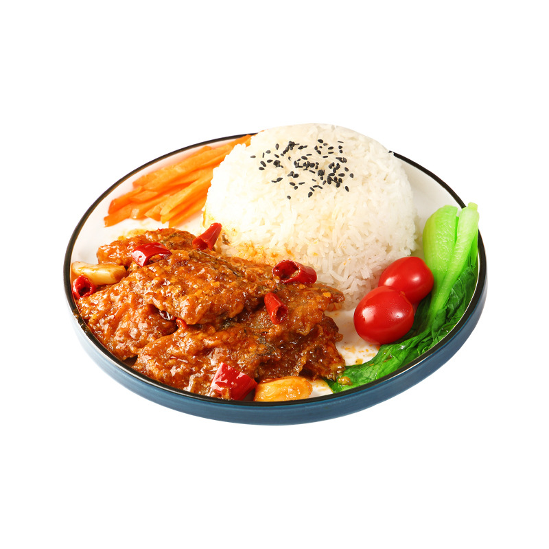 [Red Braised Hairtail] Traditional Clay Pot Quick-Cook Pre-Made Frozen Meal Kit Wholesale Instant Semi-Finished Home-Cooked Dish