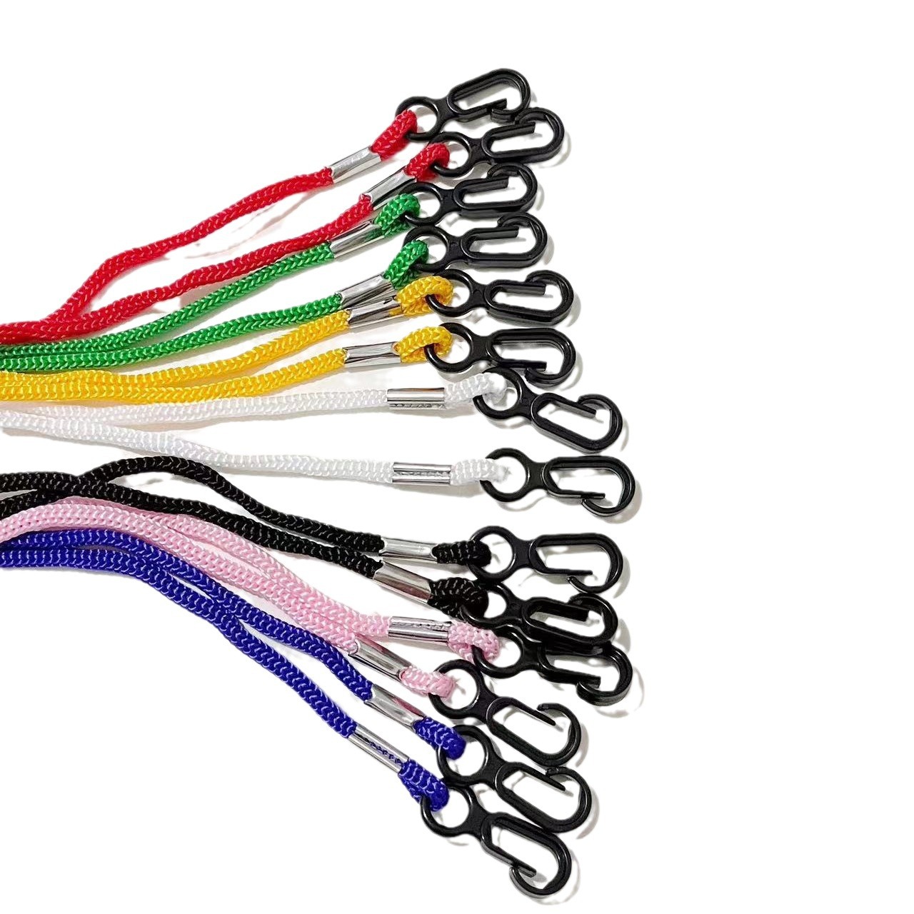 Adult ski gloves lanyard children gloves anti-lost neck rope adjustable student gloves connecting neck rope buckle