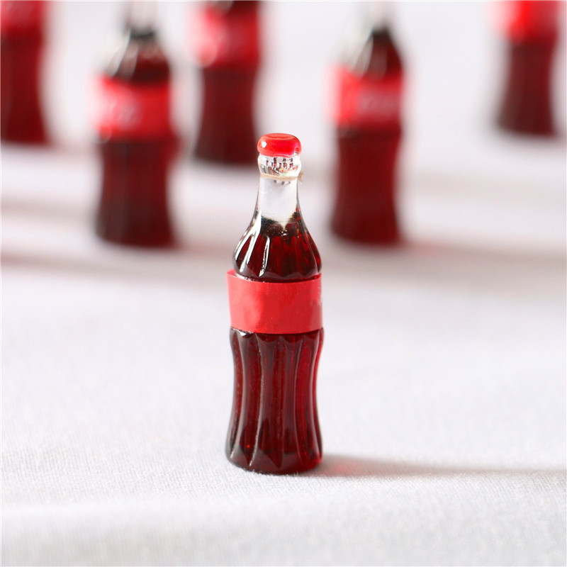 Dollhouse doll house beverage bottle mini cola soda miniature food play shooting props DIY accessories