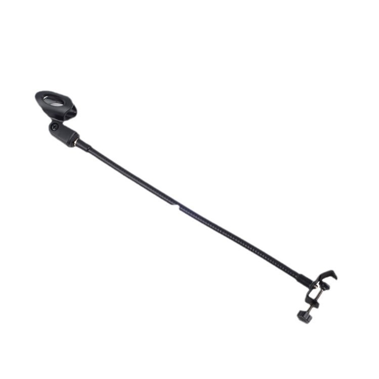 360-degree universal rotating microphone bracket desktop conference universal microphone clip mobile phone clip live increase clip bracket