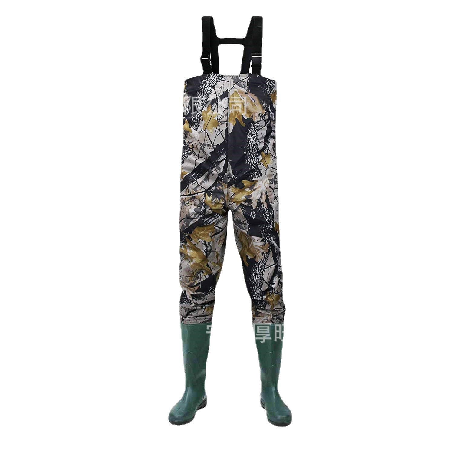 Thickened Half-Length One-Piece Nylon Waders, Fishing Suits, Wading Pants, Fishing Suits, Waterproof Pants, Fishing Pants, Water Fork Pants
