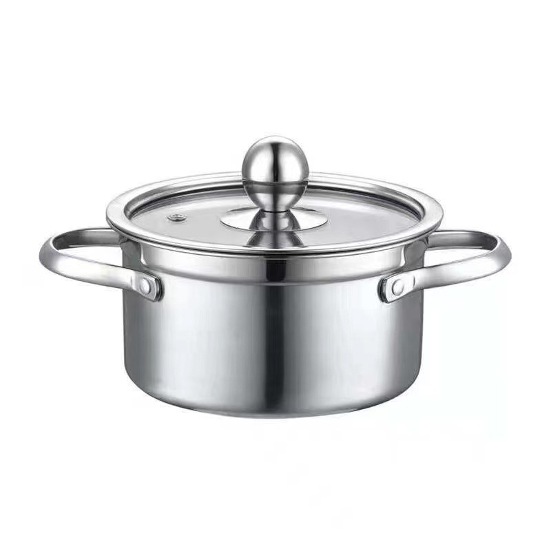 Commercial single small hot pot induction cooker one person one pot small soup pot self-service small hot pot Shabu Pot Mandarin duck pot wholesale