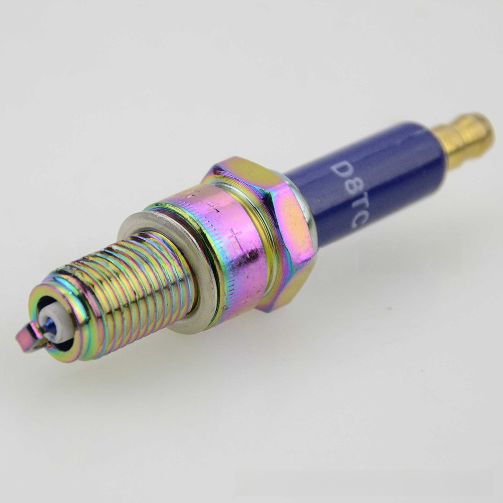 GOOFIT D8TC spark plug fit GY 6 150cc 200cc Kazuma pocket bike scooter