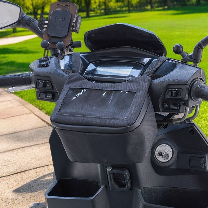 Motorcycle Front Bag Amazon Temu Cross-Border E-Commerce Scooter Electric Bike Front Riding Navigation Bag In-Stock Wholesale