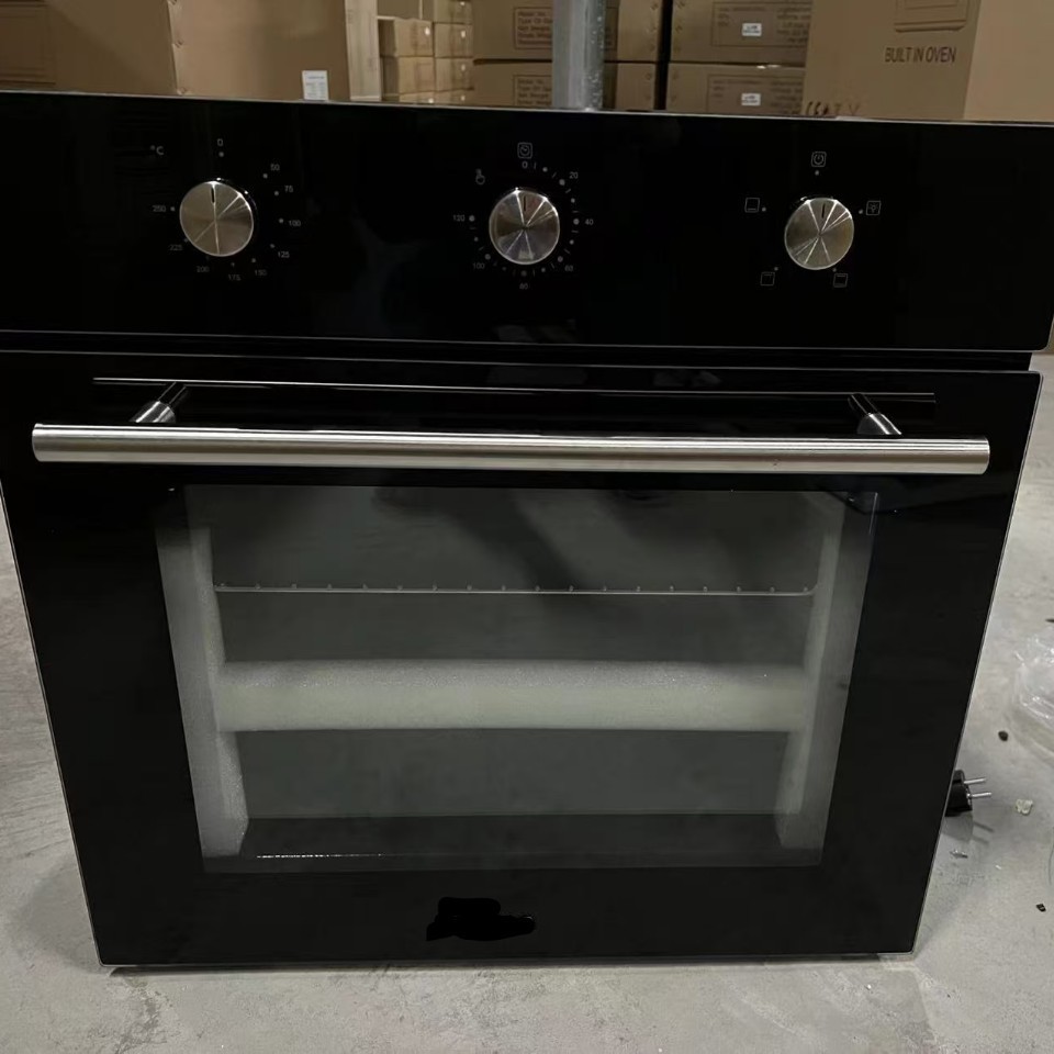 Электрическая духовка большой ёмкости, кросс-бордерная, с таймером, из нержавеющей стали, бытовая, встроенная