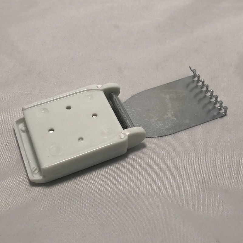 Cross-border hot-selling weaving accessories tools white weaving machine small accessories side hammer hanging side tuo side flat tuo