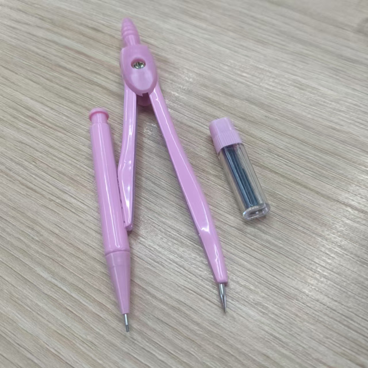 New Compass Set Wholesale Student Exam Supplies Simple Metal Mathematics Drawing and Painting Tools Wholesale Selection