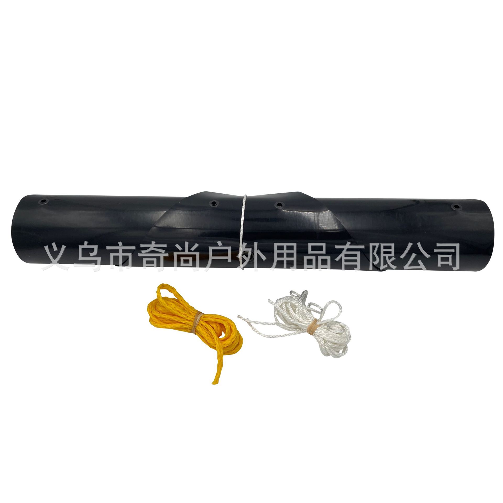 Outdoor Hiking Carpet, Thickened, Wear-Resistant, Lightweight, Foldable, Multifunctional Black Sleigh with Drawstring