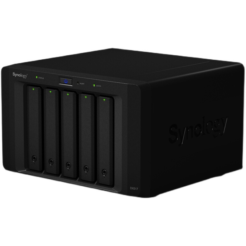 Synology Dx517 5-Bay Nas Network Storage Server Expansion Device (No Built-In Hard Drive)