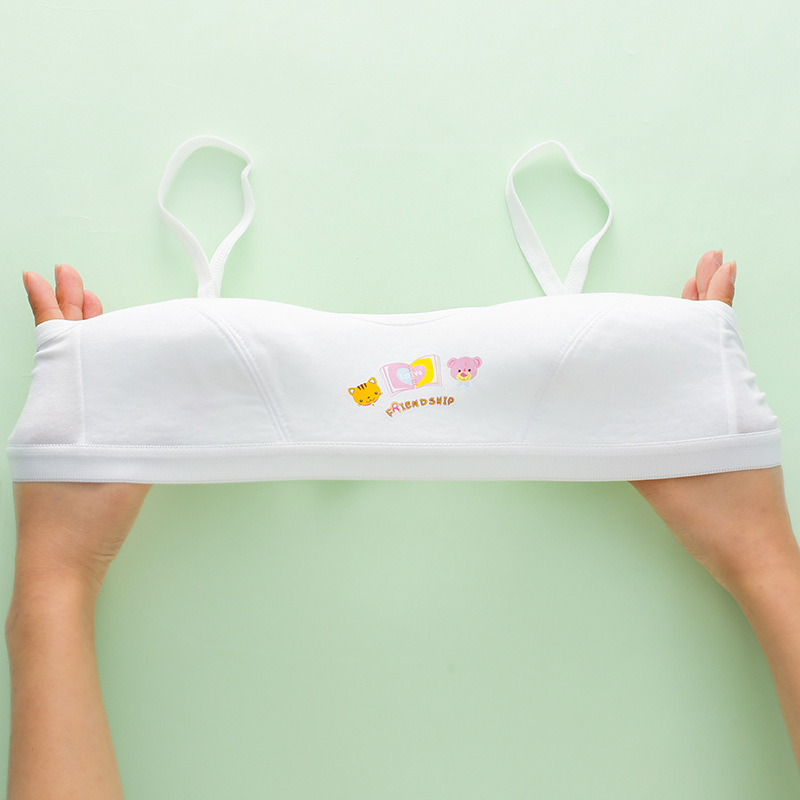Wholesale Girls' Bras, Small Vests, Female High School Students, Junior High School Students, Children's Underwear, Adolescent Development Period, Big Children's Tube Tops
