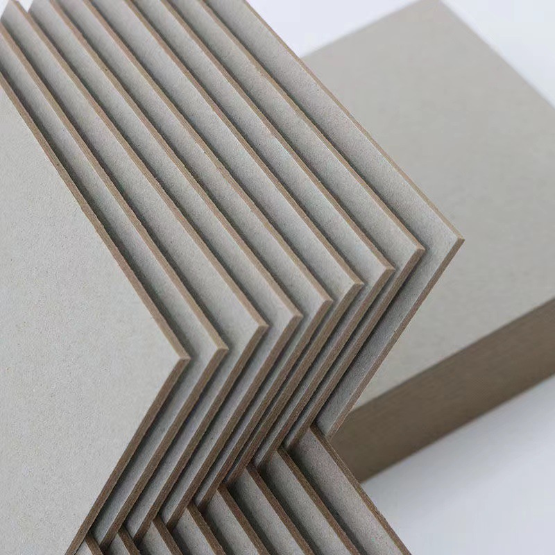 Art Painting Printing Double-Sided Gray Cardboard A4 Hard Cardboard Solid Hard Card Paper Wrapping Paper Double Gray Gift Box Gift Box